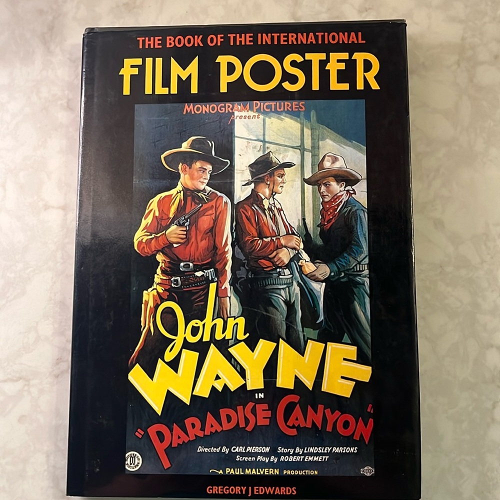 Coffee table book “The Book of International Film Posters” 1985